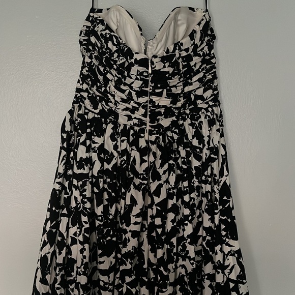H&M PATTERNED BANDEAU DRESS Size XS NWT - Picture 11 of 13
